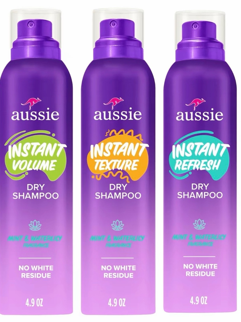 Aussie Instant Volume Dry Shampoo - Purple